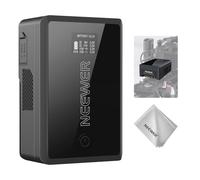 NEEWER Batterie Mini V Mount, 45W PD Charge Rapide, 3450 mAh 50 Wh 14,54V V Lock avec D Tap,USB C,USB A,BP,2 Ports DC, écran OLED,Chiffon de Nettoyage pour Caméra,Moniteur,Caméscope,Lampe Vidéo,PS050E