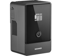 NEEWER Batterie Mini V-Mount 6800mAh 99Wh, Charge Rapide 100W, PS099F Noir | Charge USB-C PD3.0 Bidirectionnelle 2,5h, 6 Ports, Écran OLED, Compatible avec SmallRig, BMPCC 4K/6K et Caméras