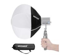 NEEWER Boîte à lumière Lanterne pour Lampe vidéo LED HS60B HS60C Pro FS100B FS60C HB60B,Mini diffuseur lumière omnidirectionnel à 360° à dégagement Rapide 12 Pouces(Pas de Monture Bowens), NS7L