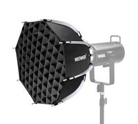 NEEWER Boîte à lumière octogonale de 45 cm, Softbox Bowens avec Grille en Nid d'abeille, Diffuseurs de Lumière, Sac pour RGB CB60 CB60B CB200B MS60B MS60C MS150B S101-300W/400W Pro Vision 4 Q4, NS21P