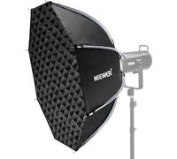 NEEWER Boîte à lumière octogonale de 90cm, support Bowens à dégagement rapide avec grille en nid d'abeille,Sac pour RGB CB60 CB60B CB200B MS60B MS60C MS150B S101-300W/400W Pro Vision 4 Q4, NS35P