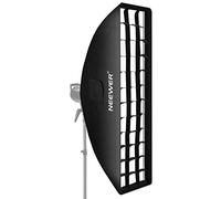 Neewer Boîte à lumière softbox avec grille nid d'abeille portative 35 x 160 cm