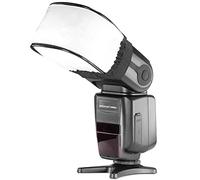 Neewer Bouchon Universel Doux Mini Flash Bounce Diffuseur Compatible avec Canon, Nikon, Godox, Yongnuo, Neewer TT560 NW550 NW561 NW570 NW580 NW625 NW635 NW-670 750II NW645 NW655 Flash Speedlite