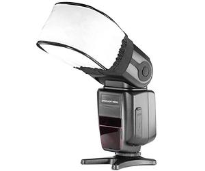 Neewer Bouchon Universel Doux Mini Flash Bounce Diffuseur Compatible avec Canon, Nikon, Godox, Yongnuo, Neewer TT560 NW550 NW561 NW570 NW580 NW625 NW635 NW-670 750II NW645 NW655 Flash Speedlite