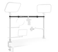 NEEWER Bras Horizontal de 2,8 à 4,9ft Compatible Uniquement avec Support de Caméra de Bureau NEEWER NK002 et NK003,Stand Webcam Télescopique avec Holder Téléphone, éclairage LED,Vidéo Streaming, NK009