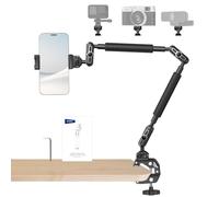 Neewer Bras magique 55 cm UA057 – Support à pince pour caméra, 2 rotules, filetage 1/4"/3/8", iPhone