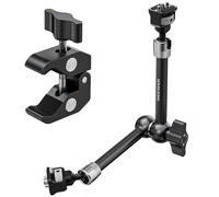 NEEWER Bras Magique Articulé 11" avec Super Pince, Support pour Moniteur Caméra avec Goupilles&Trou Positionnement Arri 1/4" 3/8" pour DSLR Action Cam Éclairage Compatible avec SmallRig Cage, ST16C