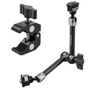 NEEWER Bras Magique Articulé 11" avec Super Pince, Support pour Moniteur Caméra avec Goupilles&Trou Positionnement Arri 1/4" 3/8" pour DSLR Action Cam Éclairage Compatible avec SmallRig Cage, ST16C