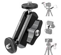 NEEWER Bras Magique Articulé Flexible avec Double Rotules,Alliage d'Aluminium Usiné CNC avec Vis&Trous 1/4" pour Moniteur de Caméra,Lumière LED,Microphone,Trépied,Compatible avec SmallRig Cage,UA012