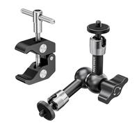NEEWER Plaque de Batterie à Montage en V avec Plateau Dégagement Rapide Arca,Adaptateur Montage Pliable à Verrouillage en V pour NEEWER PS099E,Compatible avec DJI RS4 RS3 Gimbal Cage Caméra,PS015 Pro