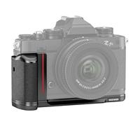 NEEWER CA076 Zfc Poignée en Forme de L pour Nikon Z FC, Ultra Mince Rétro Formfitting Camera Base de Montage avec Poignée/Bouton Déclencheur Laiton Compatible avec Arca Swiss Tripod Fluid Head, Noir
