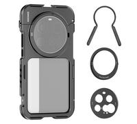 Neewer Cage 15 Ultra Quick Release Phone Stabilizer Bracket Compatible With Xiaomi 15 Ultra With 67mm Filter Adapter And 17mm Lens Back Plate For Video, Pa091 Black