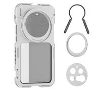 NEEWER Cage 15 Ultra, Support Stabilisateur de Téléphone à Dégagement Rapide Compatible avec Xiaomi 15 Ultra avec Adaptateur de Filtre 67mm et Plaque Arrière d'Objectif 17mm pour Vidéo, PA091 Argent