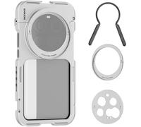 NEEWER Cage 15 Ultra, Support Stabilisateur de Téléphone à Dégagement Rapide Compatible avec Xiaomi 15 Ultra avec Adaptateur de Filtre 67mm et Plaque Arrière d'Objectif 17mm pour Vidéo, PA091 Argent