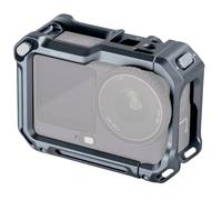 NEEWER Cage de Protection Compatible avec DJI Osmo Action 6,étui Extensible à Dégagement Rapide en Aluminium,Accessoire Caméra Action,Filetage 1/4" & Sabot Froid,Trépied,Perche,Micro & Lampe LED,AC049