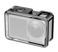 NEEWER Cage pour Action 5 Pro, Plate-Forme Vidéo de Protection,Filetage 1/4",Bouton d'Obturation Compatible avec DJI Osmo 5 Pro Action 4 Action 3 DJI Mic Support Adaptateur Magnétique,AC014