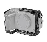NEEWER Cage pour appareil photo FX3/FX30 avec pince de câble HDMI, rail OTAN, trous de positionnement ARRI 3/8", filetage 1/4", compatible avec poignée XLR Sony FX3 FX30, compatible avec le cardan DJI