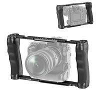 NEEWER Cage pour caméra vidéo avec Base Arca, Double poignées, Support Arri 3/8" et Filetage 1/4", stabilisateur Universel Compatible avec Les Barres de Base SmallRig NEEWER de 15 mm, CA016