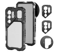 NEEWER S26 Ultra Cage pour téléphone, stabilisateur vidéo mobile avec 3 plaques arrière pour filtre de 67 mm, objectif de téléphone 17 mm et objectif à monture en T, compatible avec Samsung Galaxy S26