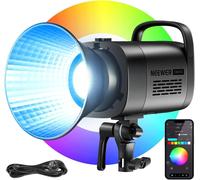 NEEWER CB100C 130W RGB COB Video Light avec 2.4G/Application Contrôle à Distance, Éclairage Continue RGB LED, Monture Bowens Lumière Photo Studio