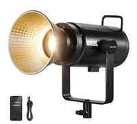 NEEWER CB300B 320W Lampe Vidéo LED, 2,4GHz/APP, Éclairage Continu COB Bicolore Tout Métal avec Monture Bowens, 150000lux/1m, 2700K-6500K, IRC/TLCI97+, 12 Effets pour Enregistrement Vidéo