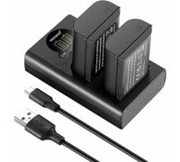 Neewer - Chargeur Duo + 2 batteries DMW-BLK22