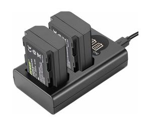 Neewer - Chargeur Duo + 2 batteries NP-FZ100