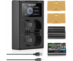 Neewer - Chargeur Duo + 2 batteries NP-W235