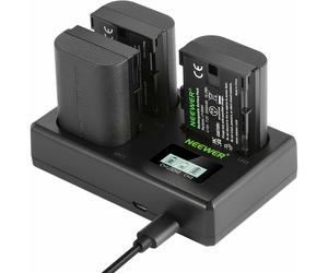 Neewer - Chargeur Triple + 3 batteries LP-E6NH