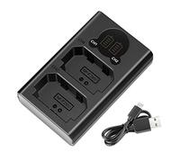 NEEWER Chargeur USB C Double pour Sony NP-FZ100 Batterie avec Écran LCD