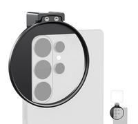 NEEWER Clip pour Filtre de Téléphone 67mm, Fixation Griffe Porte-Accessoires pour Filtre d'Objectif, Compatible avec iPhone 17 Pro Max 16 Pro Max Air 17e 16e Android Samsung S26 Ultra, LA009