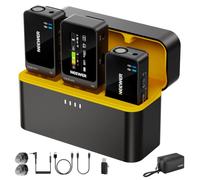 NEEWER CM26 Max IA Micro Cravate sans Fil Compatible avec iPhone 17 16 15 Android PC,USB C Plug&Play,Contrôle Via App,2 Réducteurs de Bruit,Autonomie Totale de 50h,Portée de 120m,Certifié Apple MFi