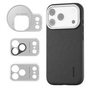NEEWER Étui pour iPhone 17 Pro Max,Coque Modulaire en TPU/PC avec Anneau de Filtre 67mm,Objectif 17mm & Plaques Arrière Objectif à Monture T,Compatible avec Moment MagSafe pour iPhone 17 Pro Max,PA134