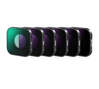 NEEWER CPL Filtre ND Compatible avec GoPro Hero 13 12 11 10 9 Noir, Lot de 6 CPL ND8 ND16 ND32 ND64 ND1000 Kit de Filtres d'Objectif à Densité Neutre Mince Multicouches HD, FL-GP10