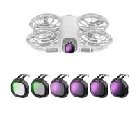 NEEWER CPL+ND Kit de Filtres Compatible Uniquement avec DJI Neo 2,Pack de 3,à Clipser,pour Objectif de Drone, Filtre Polarisant Circulaire à Densité Neutre (ND8/32), Verre HD Multicouche,FL-N72