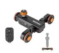 Neewer Chariot de caméra vidéo sans Fil à 3 Roues,Voiture de Chariot électrique motorisée à 3 Vitesses avec télécommande,Compatible avec caméscope,Gopro,iPhone,Android(Noir)