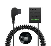 NEEWER D Tap a NP-W126S Batterie fictive avec câble pour Batterie Montage V,d'alimentation Stable et continu D Tap Compatible avec Fujifilm X100VI X-T200 X-S10 X-E4 X-T30 II X-Pro3,CP-W126S