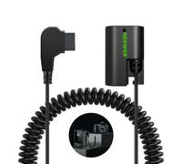 NEEWER D Tap vers Batterie factice LP-E6NH pour Batterie à Montage en V, Alimentation Continue Stable pour Canon EOS R5 C R6 R7 5D II III IV 6D II 7D II 60D 60Da 70D 80D 90D XC10 XC15 5DS R, VP-LPE6NH