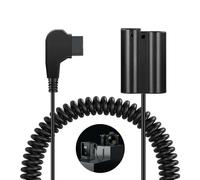 NEEWER D Tap vers EN-EL15 Batterie factice avec câble pour Batterie V-Mount, Alimentation Continue Stable pour Nikon Z8 Zf Z6 Z6II Z7 II Z5 D850 D810 D810A D780 D750 D610 D500 D7500 D7200, VP-EP5B
