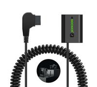 NEEWER D Tap vers NP-FZ100 Batterie Factice avec Câble pour Batterie à Montage en V, Alimentation Continue pour Sony ZV-E1 A1 A7 III A7 IV A7C II R III IV V A7S III A9 II A6600 A6700 FX3 FX30,VP-FZ100