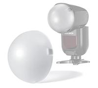NEEWER Diffuseur de dôme magnétique pour Flash Speedlite à tête Ronde Z1,modificateur de lumière Flash Doom à Fixation magnétique pour Z1-S, Z1-N,Z1-C Speedlite,M12