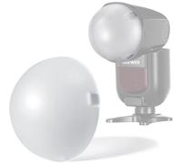 NEEWER Diffuseur de dôme magnétique pour Flash Speedlite à tête Ronde Z1,modificateur de lumière Flash Doom à Fixation magnétique pour Z1-S, Z1-N,Z1-C Speedlite,M12