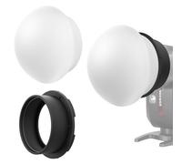 NEEWER Diffuseur de Flash en Silicone avec Anneau Adaptateur magnétique, modificateur de lumière de Flash, boîte à lumière Compatible avec Godox V1/V1 Pro NEEWER Z1 Z2 tête Ronde Speedlight, CRS11