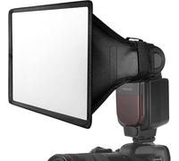 NEEWER Diffuseur de lumière Universel Pliable avec Sac de Rangement Compatible avec Canon, Nikon, Sony, Godox, Yongnuo, NEEWER Speedlight 20,3 x 18,2 cm