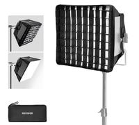 NEEWER Diffuseur de softbox amélioré pour éclairage, NS4S | Dimensions : 32 x 29,5 cm. Pliable. Grille, sac de transport et pare-soleil inclus. Installation rapide et facile