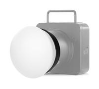 NEEWER Diffuseur en Silicone avec Anneau Adaptateur Magnétique pour Flash Q4&Q6 pour Extérieur, Speedlite Modificateur de Lumière pour Portraits, Photographie Produit, Mariage, Commercial, CRS10