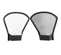 Neewer® Diffuseur Flash Argent/Blanc Réflecteur pour Flash Speedlite Nikon SB-600, SB-800, SB-900, Canon Speedlite 380EX 430EX 550EX 580EX Nabil Flash Sunpack Sony Pentax Olympus Yongnuo Neewer Godox