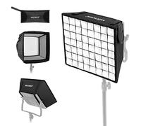 NEEWER 31 × 29cm Softbox Diffuseur Pliable avec Grille et Sac pour NEEWER NL660/SNL660/RGB660/SNL530 Panneau d'Éclairage Vidéo LED, Idéal pour Photo Vidéo, Studio, Portrait, Photographie