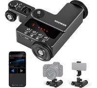 NEEWER Dolly Motorisée pour Caméra, Contrôle avec App iOS/Android, Rotule, Chariot de Table Ultra Silencieux avec 5 Vitesses/Mode Vidéo/Photographie en Time Lapse, Charge Maximale 3kg / 6,6lb, DL200