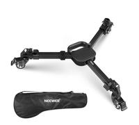 NEEWER Dolly pour Trépied de Photographie, Chariot à Verrouillage Rapide avec Roues en Caoutchouc de 7,6cm, Pieds Télescopiques,Poignée et Sac,Charge Maximale de 20 kg pour DSLR,Caméscopes,Vidéo,TS012